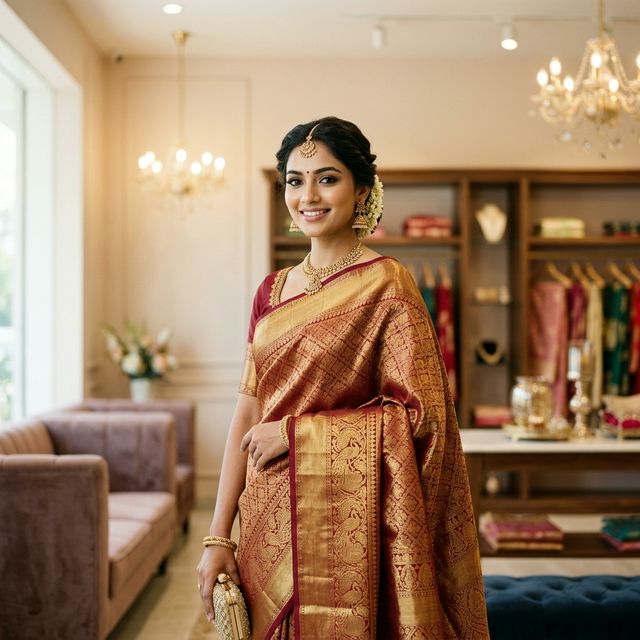 Temple Bloom Kanjeevaram